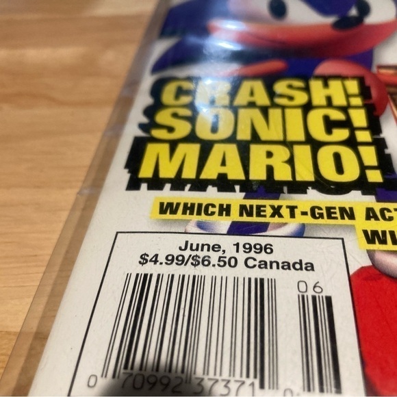 Electronic Gaming Monthly vintage magazine from June 1996. In excellent cond. - Picture 5 of 6